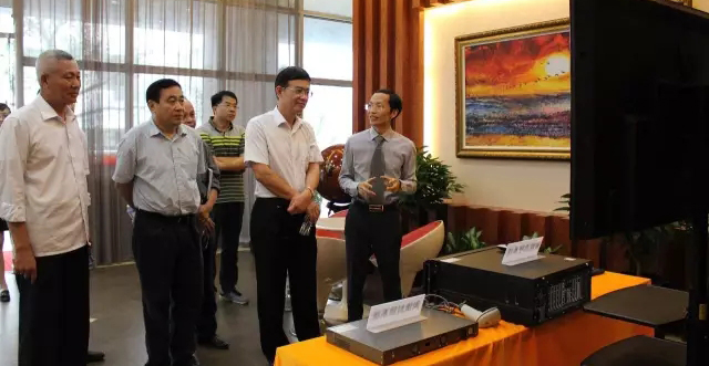 集美大学校长助理、诚毅学院院长叶光煌一行莅临罗普特参观指导