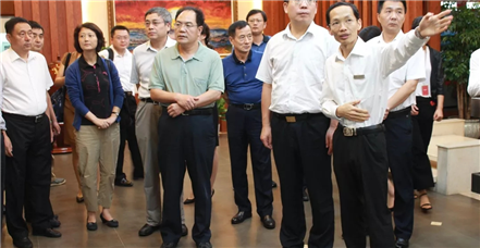 安徽省副省长周喜安一行莅临罗普特集团参观考察