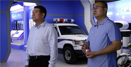  河北省药品监督管理局副局长王庆新一行莅临罗普特集团考察调研