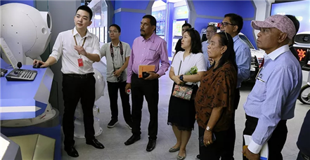 东帝汶国会CNRT党主席兼副总统Duarte Nunes一行莅临罗普特集团参观考察