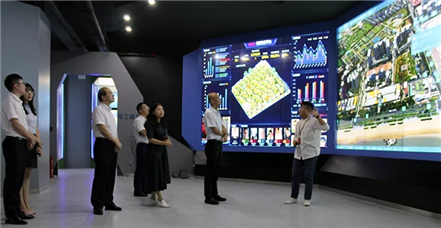 中国交通银行厦门分行副行长黄育新一行赴罗普特集团调研考察