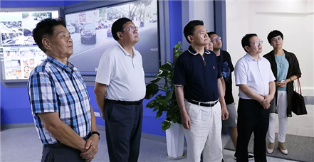 江苏淮安市人大秘书长张进成一行莅临罗普特集团调研考察