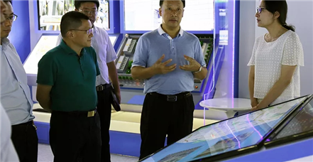 宜春市人民政府市长王水平一行莅临罗普特集团参观指导