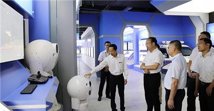 福建省委政法委副书记马必钢一行莅临罗普特集团参访调研