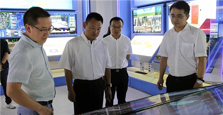 浪潮集团副总裁袁安军一行赴罗普特集团参观交流