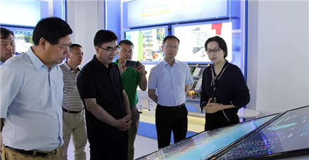 银川市市长杨玉经一行莅临罗普特集团参观调研