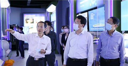 厦门市政协副主席黄奋强一行莅临罗普特集团调研考察 