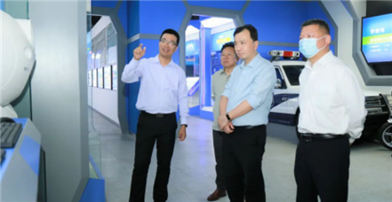 湖北省大冶市委副书记、市长孙辄一行莅临罗普特集团考察指导