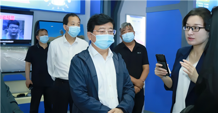 河南省洛阳市委副书记、市长徐衣显一行莅临罗普特集团考察指导