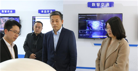 天津市宝坻区副区长孙文秀一行莅临罗普特集团考察指导