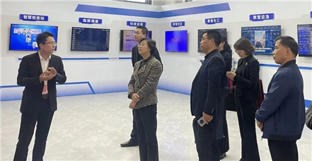 甘肃省兰州市副市长杨平一行莅临罗普特集团考察指导