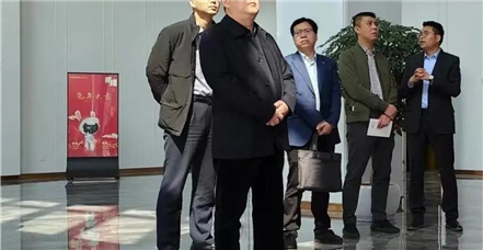 重庆市北碚区副区长杨辉一行莅临罗普特集团考察指导