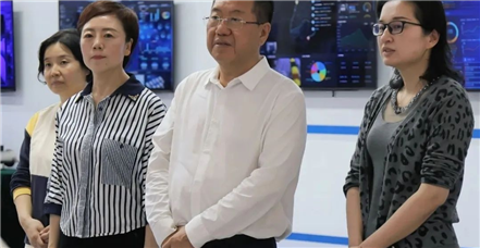 陕西省西咸新区泾河新城党委书记、管委会主任张宏伟一行莅临罗普特集团考察指导