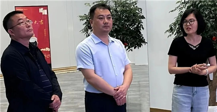 河南省正阳县人民政府县长刘磊一行莅临罗普特集团考察指导