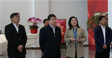 江苏省南通市海门区委副书记、区长沈旭东一行莅临罗普特集团考察指导