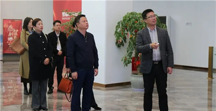 江西省赣州市崇义县委副书记、县长黄斌一行莅临罗普特集团考察指导