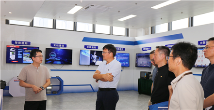 厦门市海洋发展局二级巡视员林怀远一行莅临罗普特调研指导